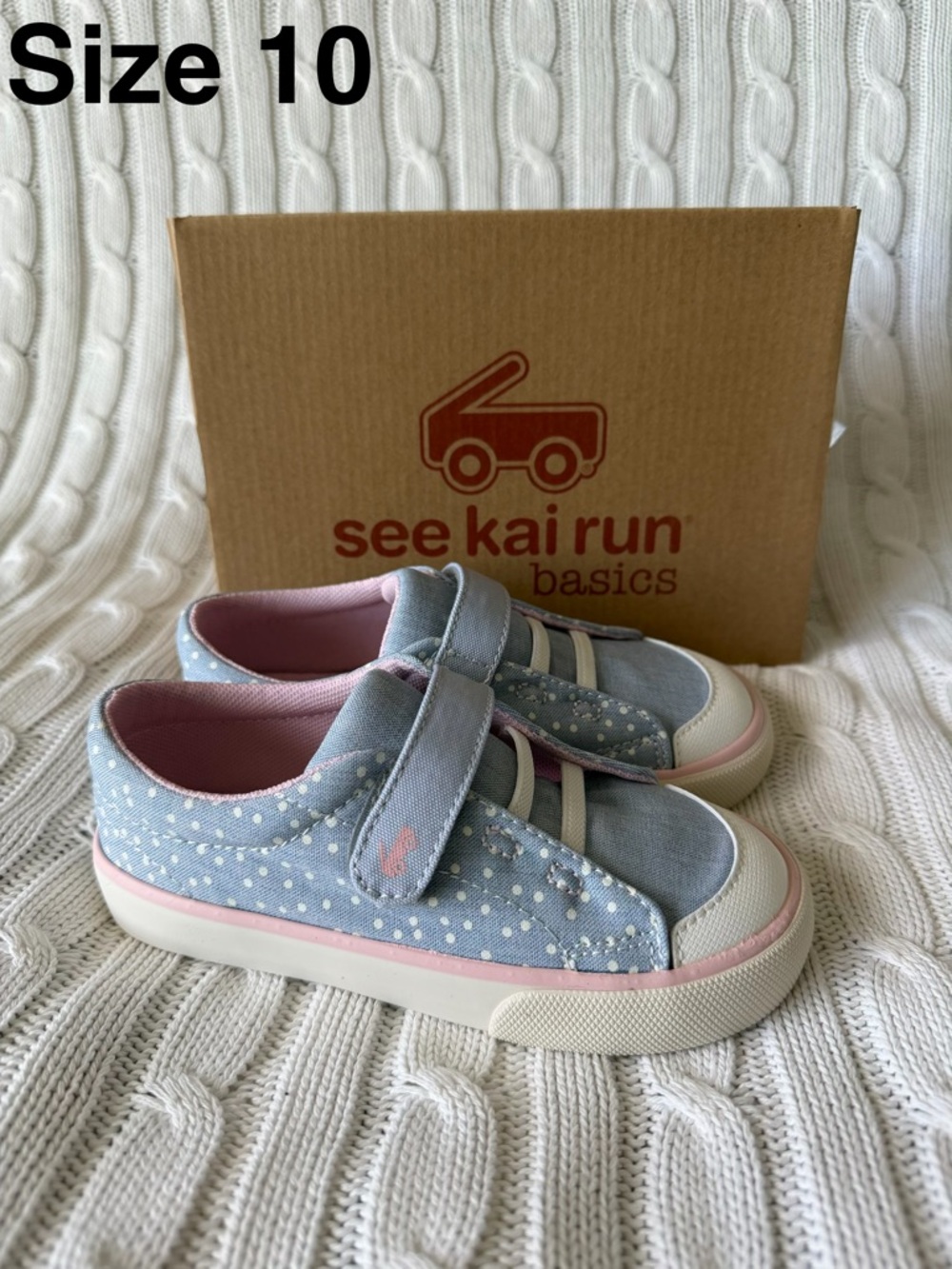 See Kai Run Alex Toddler Girls Sneaker Shoes Size 10 NEW Light Blue Comfy Shoe